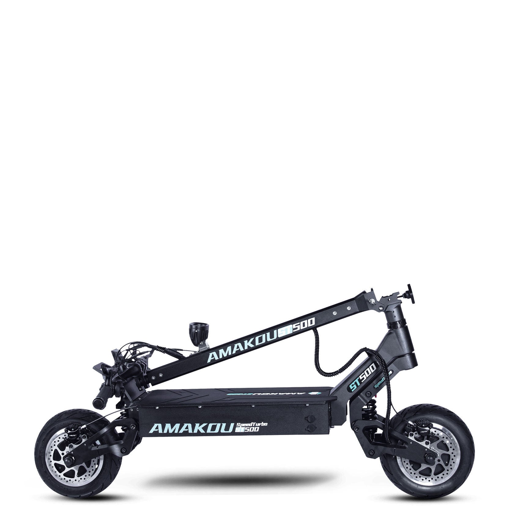 Electric Scooter, 72V Dual Power Motor, 11 Inch Road Tire Foldable Electric Scooter