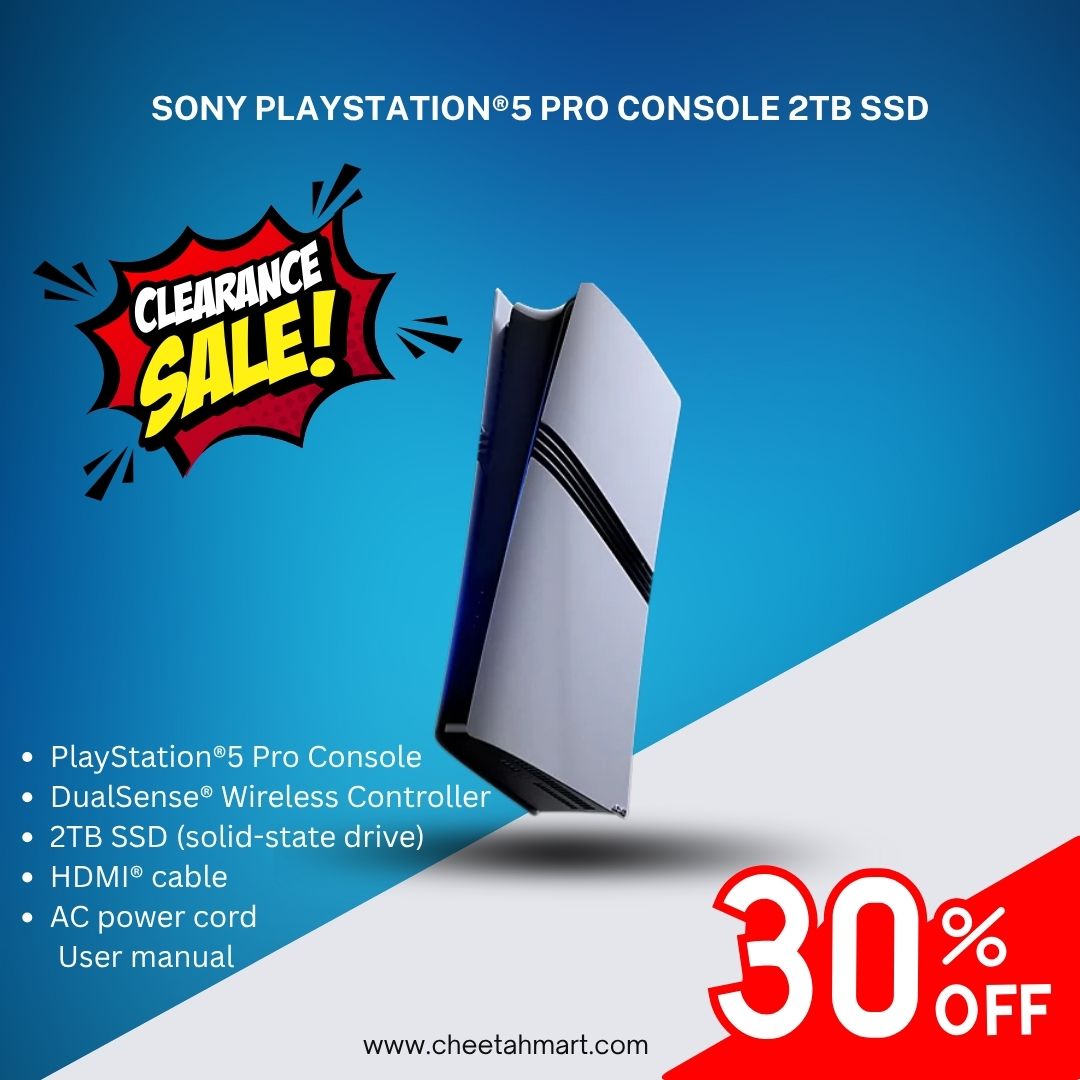 Sony PlayStation®5 Pro Console 2TB SSD (solid-state drive)